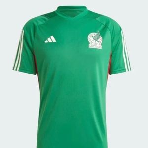 adidas 2022-23 Mexico Training Jersey - Green large